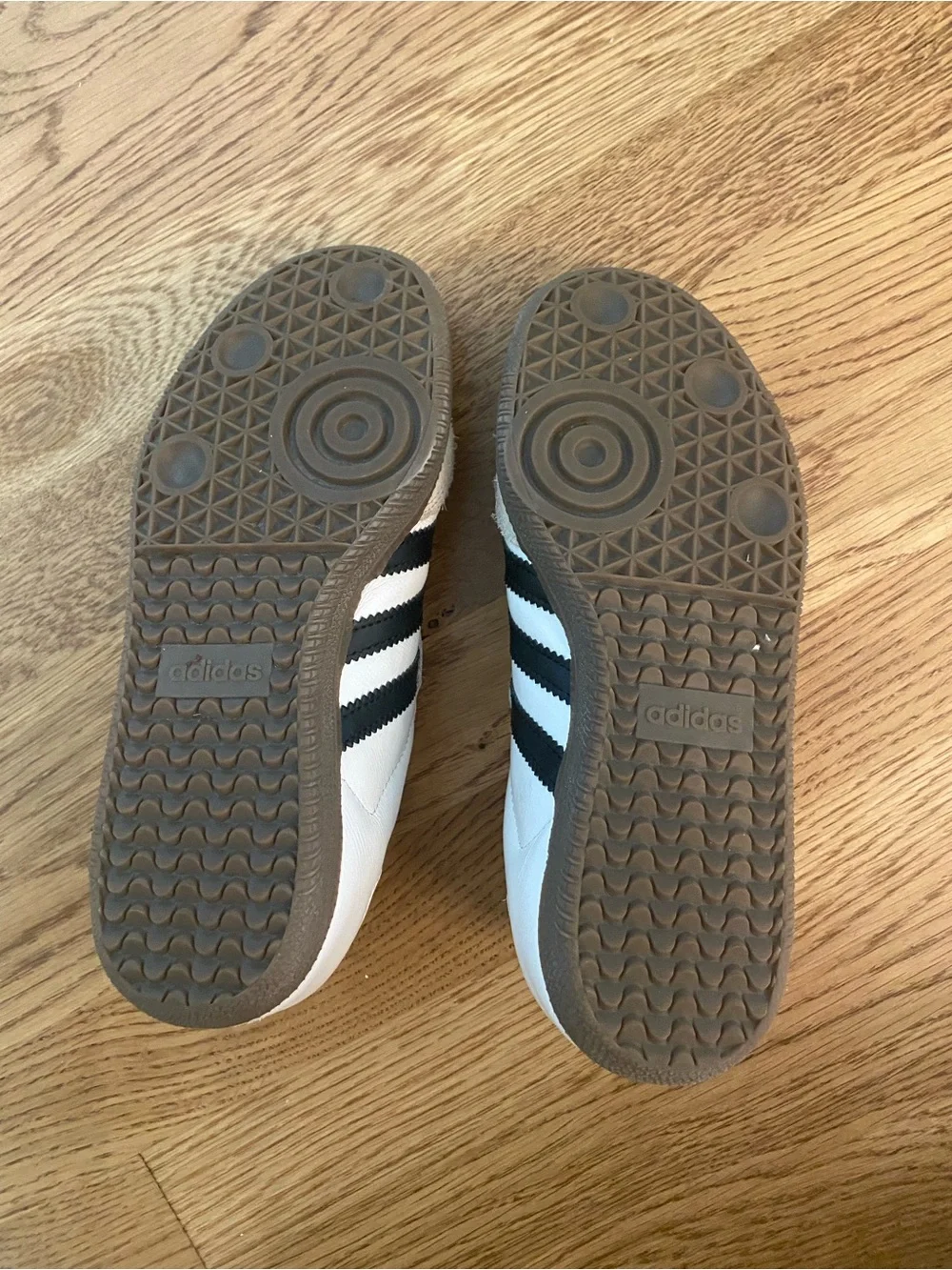 adidas Kids Samba Sneakers - White/Black/Gum
